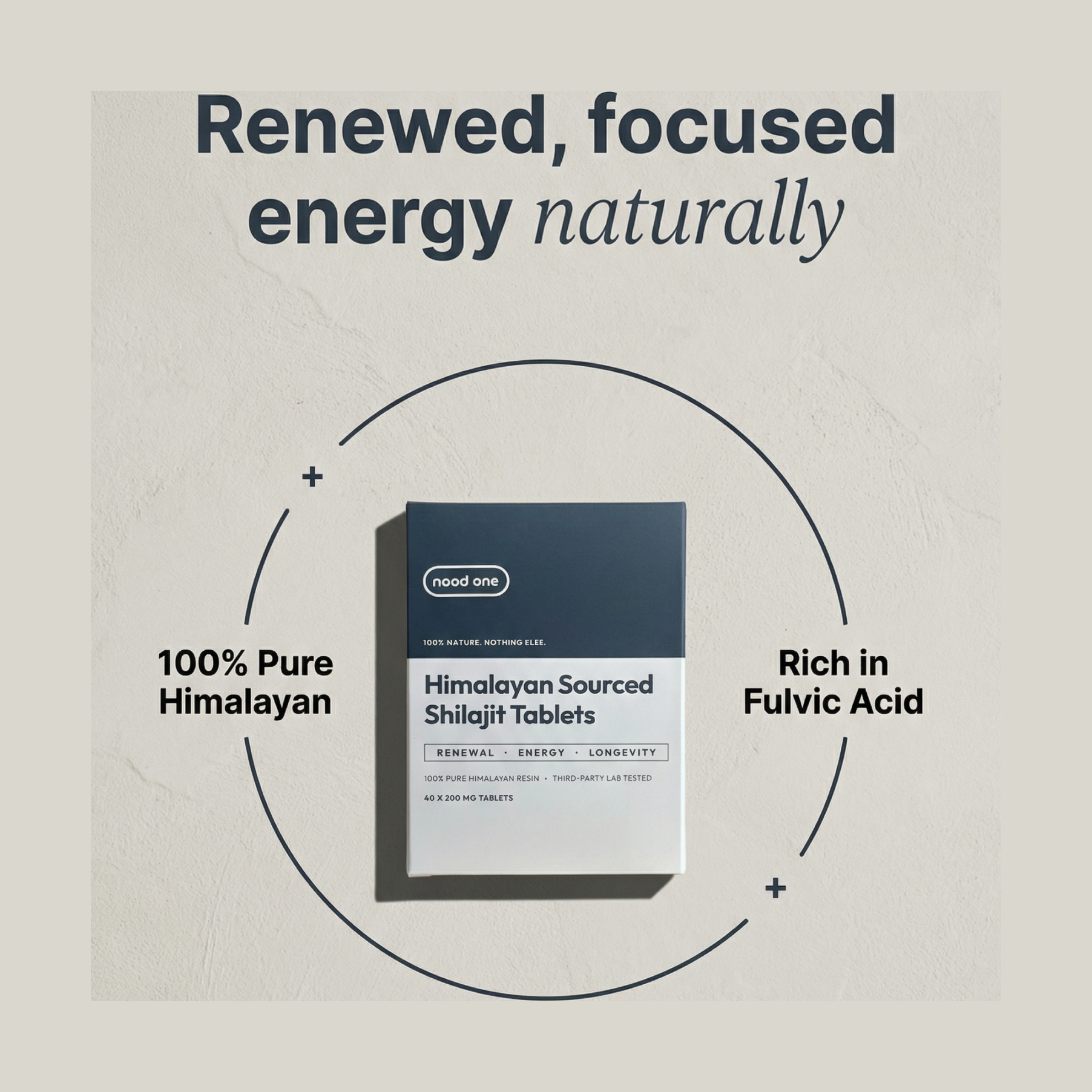 Pure Himalayan Sourced Shilajit Tablets